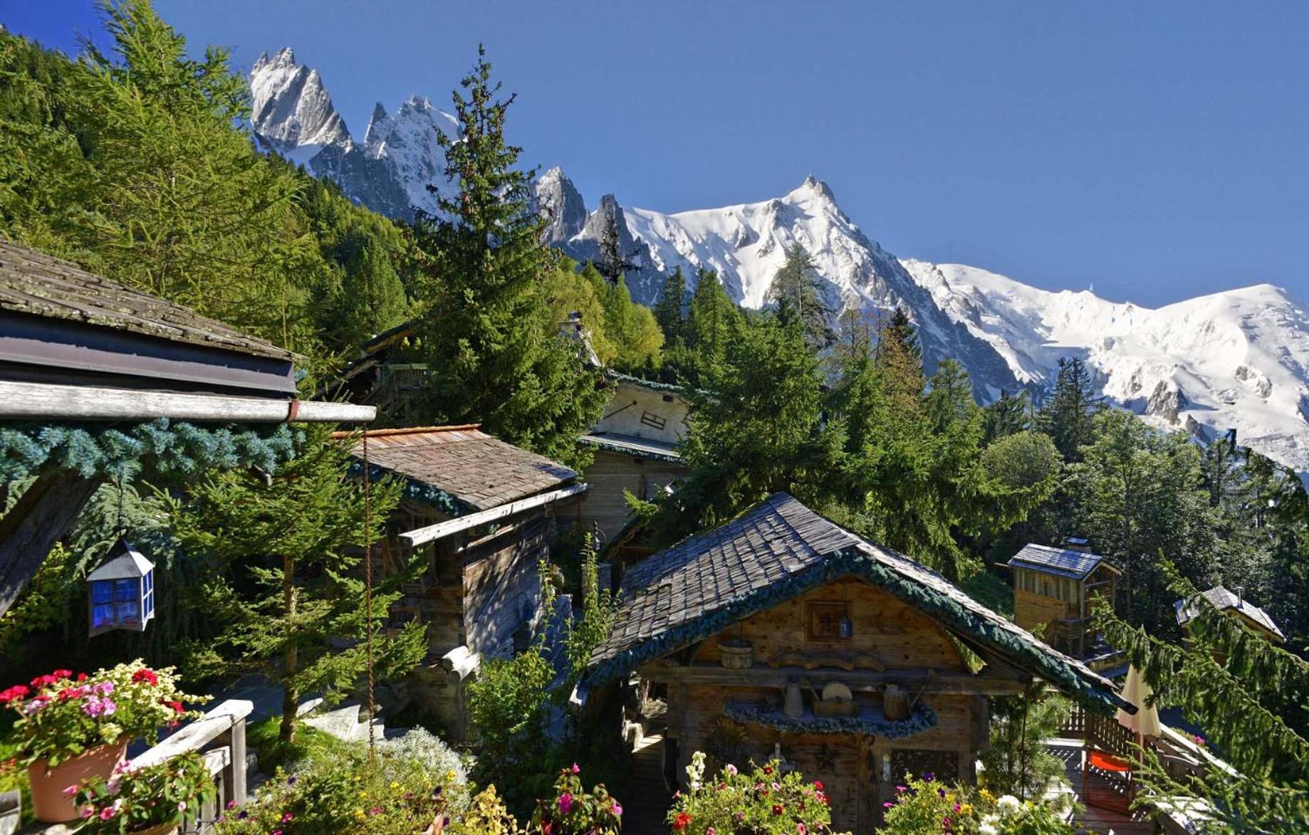 Hotel Les Chalets De Philippe Avec Jacuzzis Privatifs Шамоні Екстер'єр фото