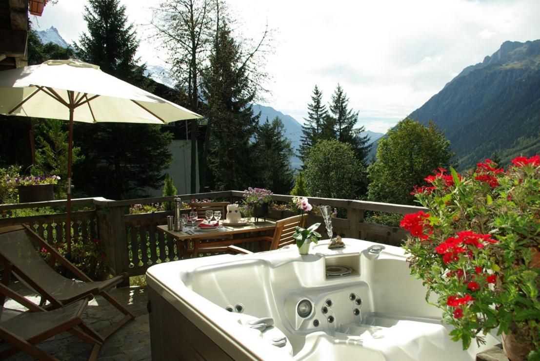 Hotel Les Chalets De Philippe Avec Jacuzzis Privatifs Шамоні Екстер'єр фото