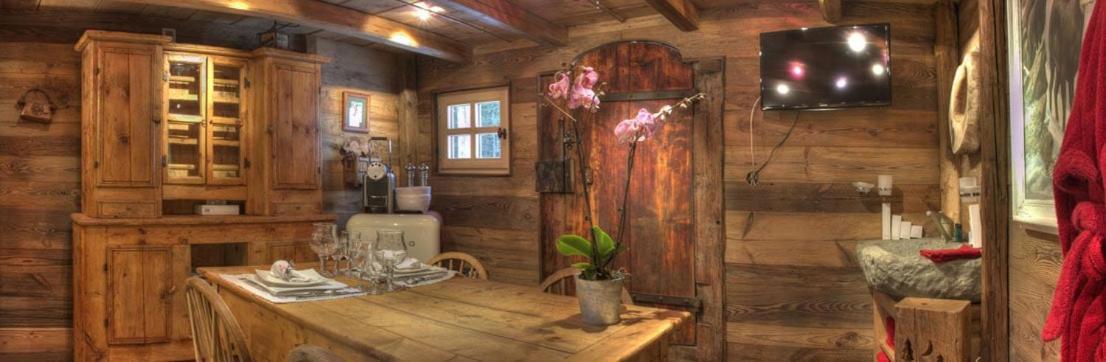 Hotel Les Chalets De Philippe Avec Jacuzzis Privatifs Шамоні Екстер'єр фото