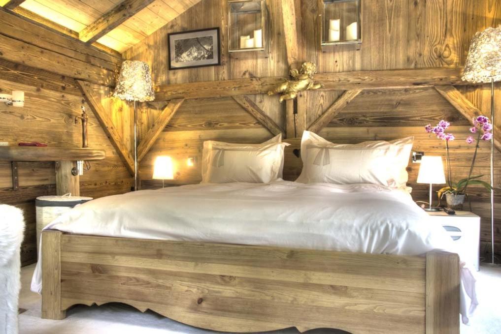 Hotel Les Chalets De Philippe Avec Jacuzzis Privatifs Шамоні Екстер'єр фото