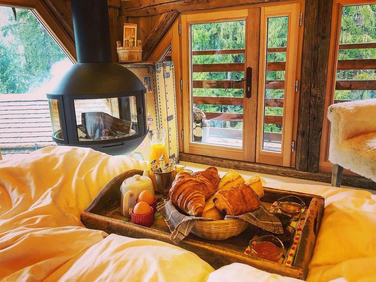 Hotel Les Chalets De Philippe Avec Jacuzzis Privatifs Шамоні Екстер'єр фото