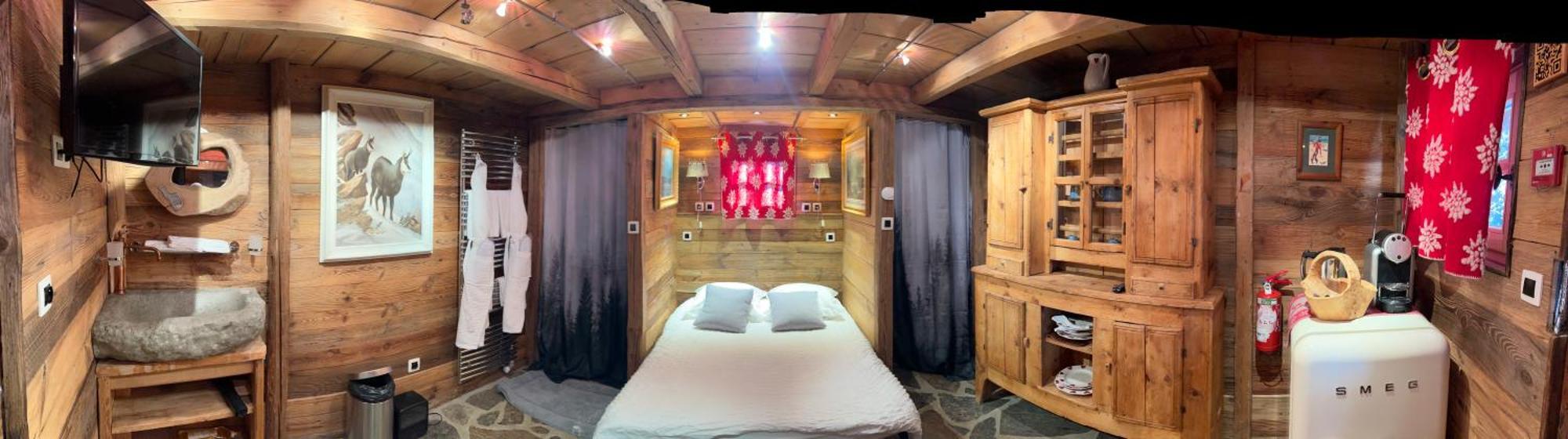 Hotel Les Chalets De Philippe Avec Jacuzzis Privatifs Шамоні Екстер'єр фото